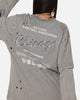 Mitchell & Ness Chicago Bulls Chromed Mock Long Sleeve T-Shirt Gunmental Grey