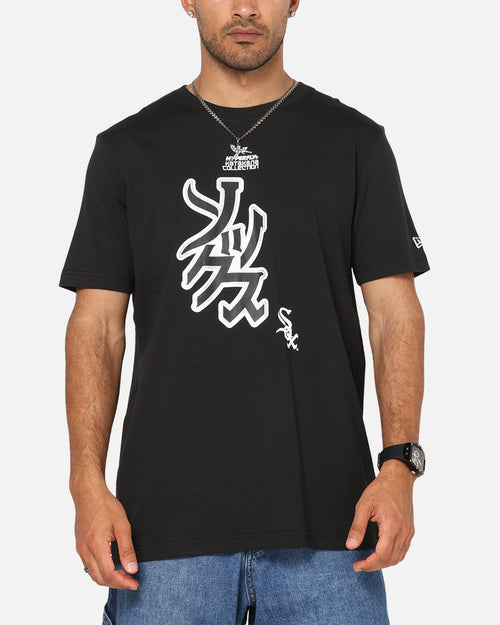 New Era Chicago White Sox 'Hyperfly Katakana x MLB' T-Shirt Black
