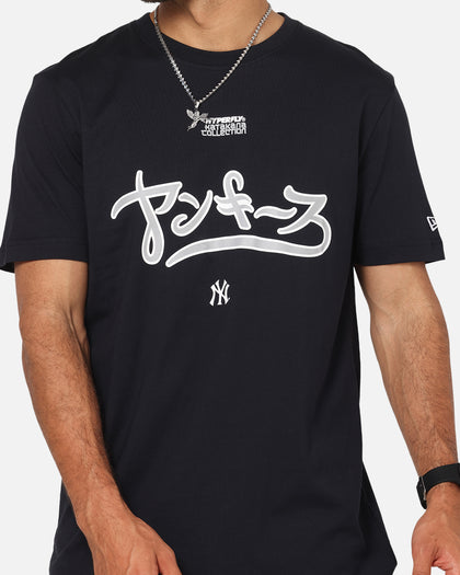 New Era New York Yankees 'Hyperfly Katakana x MLB' T-Shirt Navy