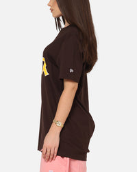 New Era San Diego Padres 'Hyperfly Katakana x MLB' T-Shirt Dark Brown