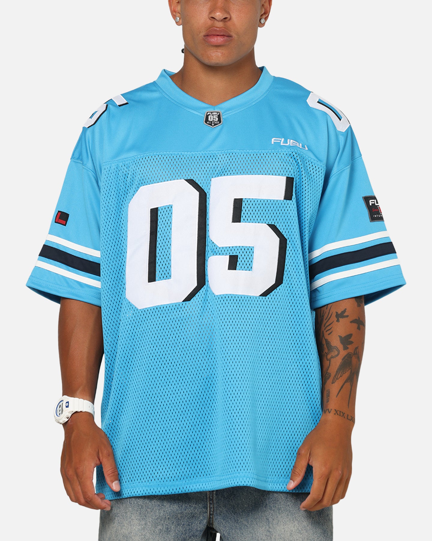 Fubu Game Day Jersey Carolina Blue | Culture Kings NZ