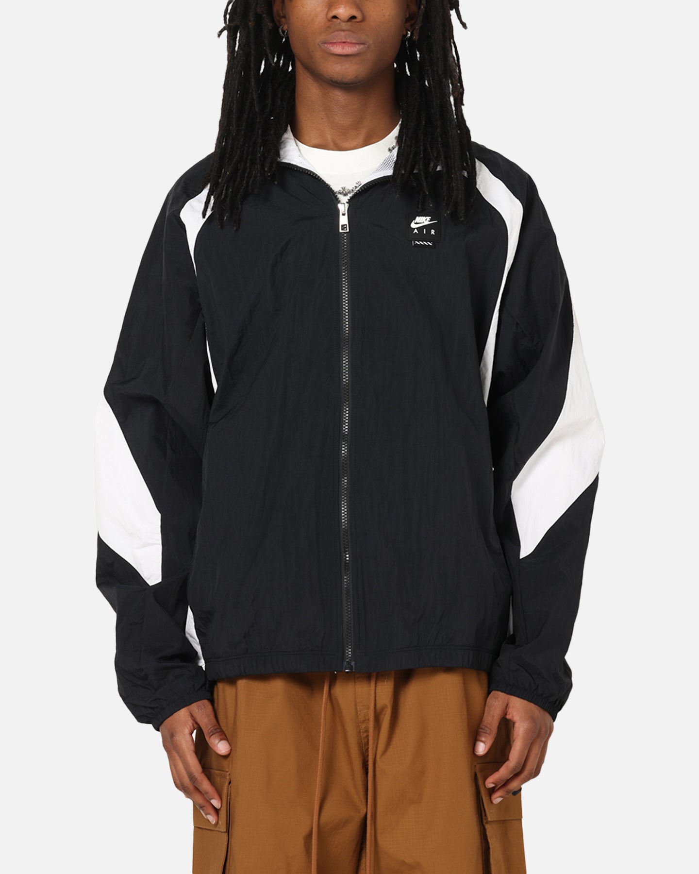 Nike Air Woven Track Jacket Black/White/Black | Culture Kings NZ