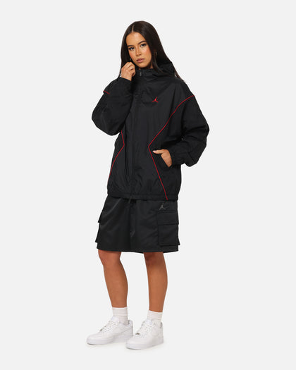 Jordan Brooklyn Draft Jacket Black/Black/Red