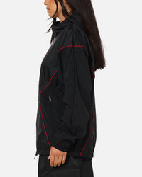 Jordan Brooklyn Draft Jacket Black/Black/Red