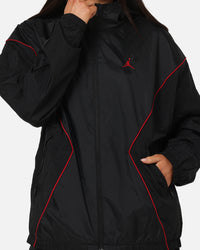 Jordan Brooklyn Draft Jacket Black/Black/Red