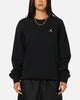 Jordan Brooklyn Fleece Crewneck Black/White