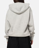 Jordan Brooklyn Fleece Pullover Hoodie Grey Heather/White