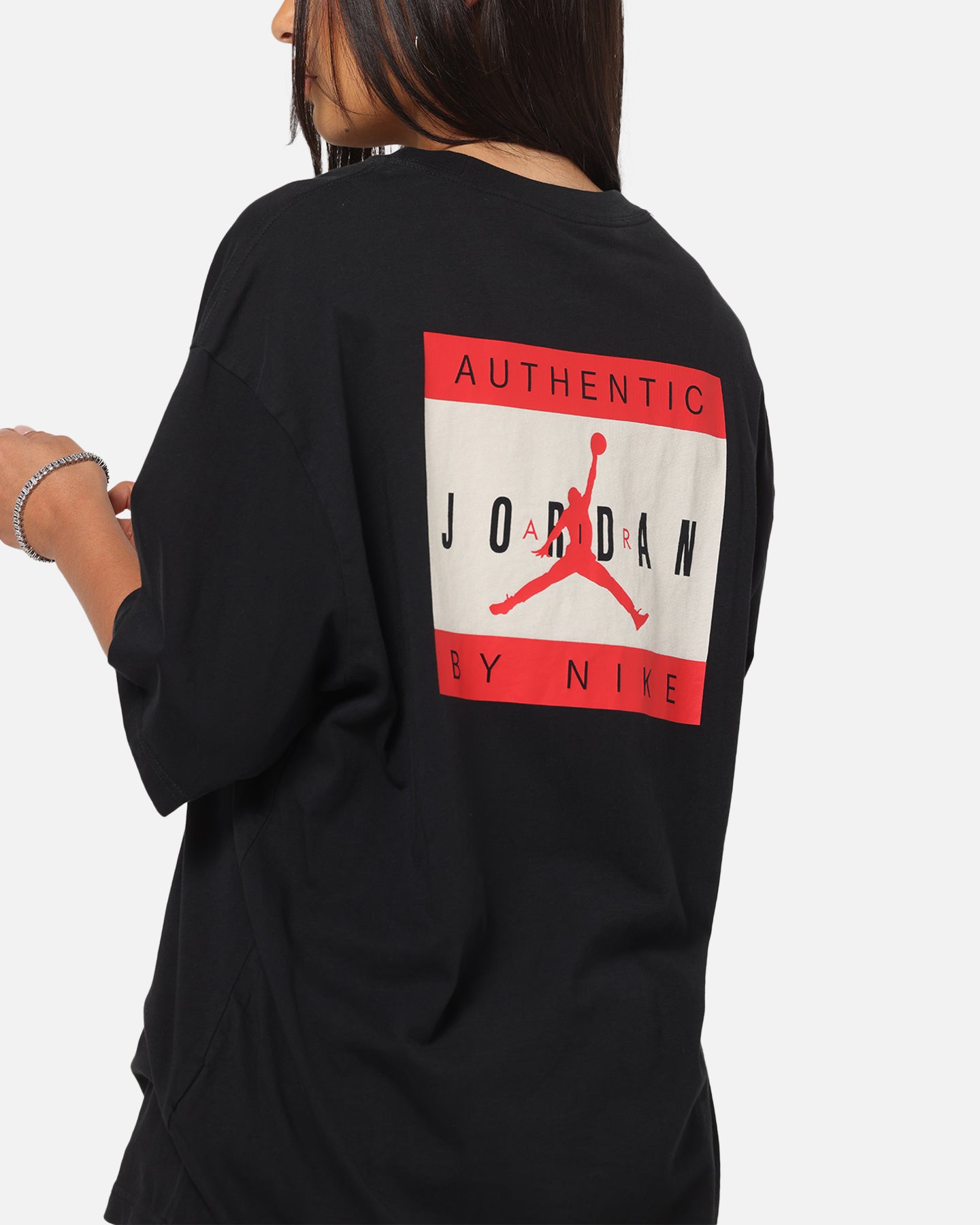 black and red jordan long sleeve