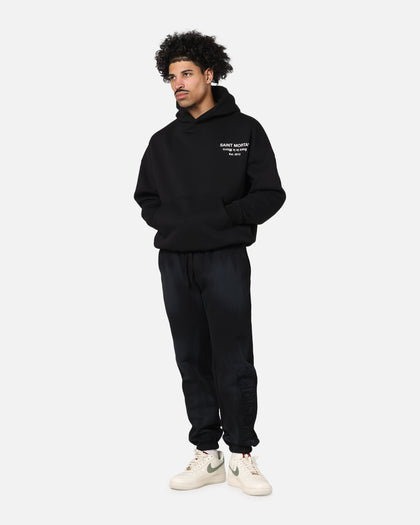 Saint Morta Muerte Boxy Hoodie Black
