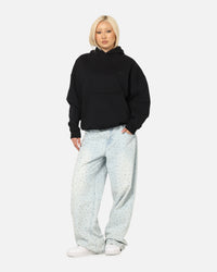 Saint Morta Studios Boxy Hoodie Black