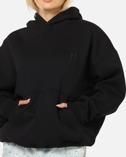 Saint Morta Studios Boxy Hoodie Black