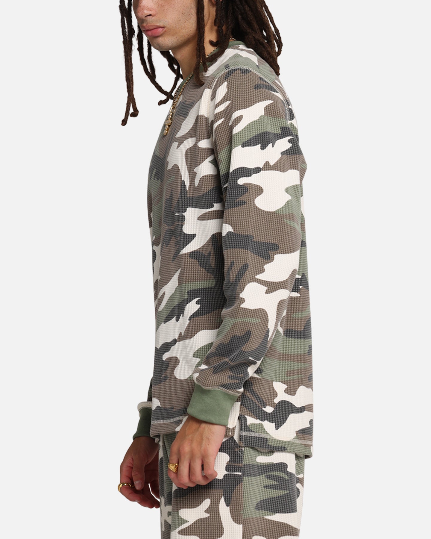 XXIII Printed Thermal Long Sleeve T-Shirt Camo | Culture Kings NZ
