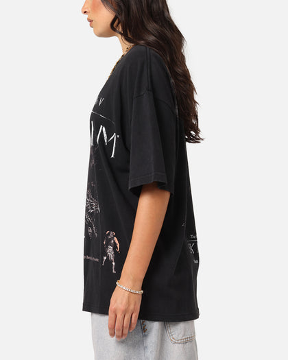 73Studio X The Elder Scrolls V: Skyrim Alduin Vintage T-Shirt Black Acidwash