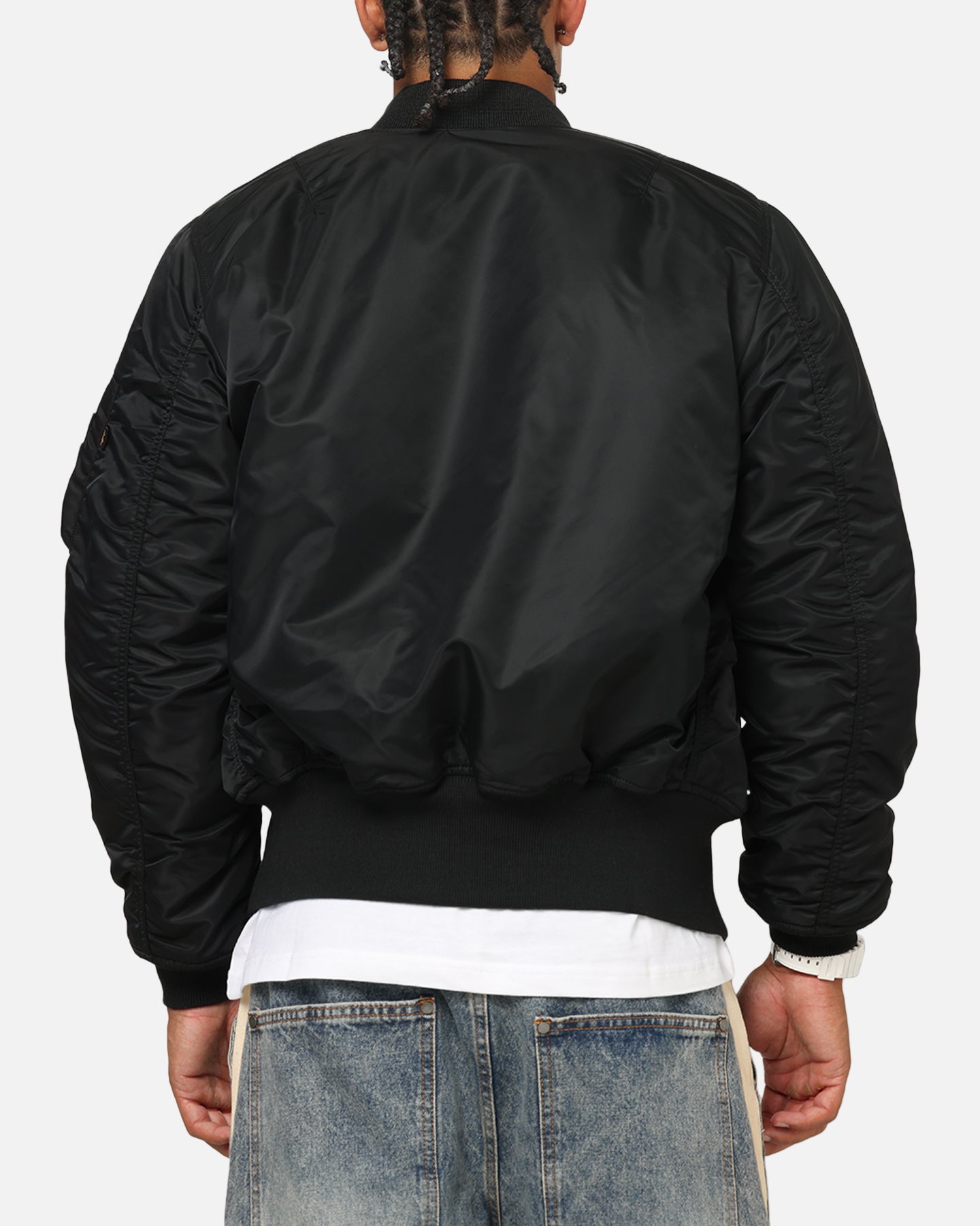 Alpha Industries Alpha MA-1 Flight Jacket Black | Culture Kings NZ