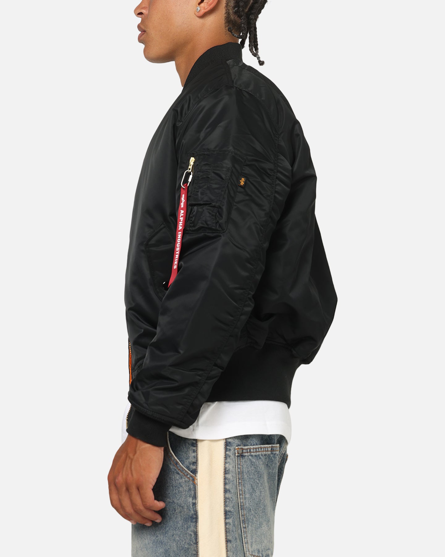 Alpha Industries Alpha MA-1 Flight Jacket Black | Culture Kings NZ