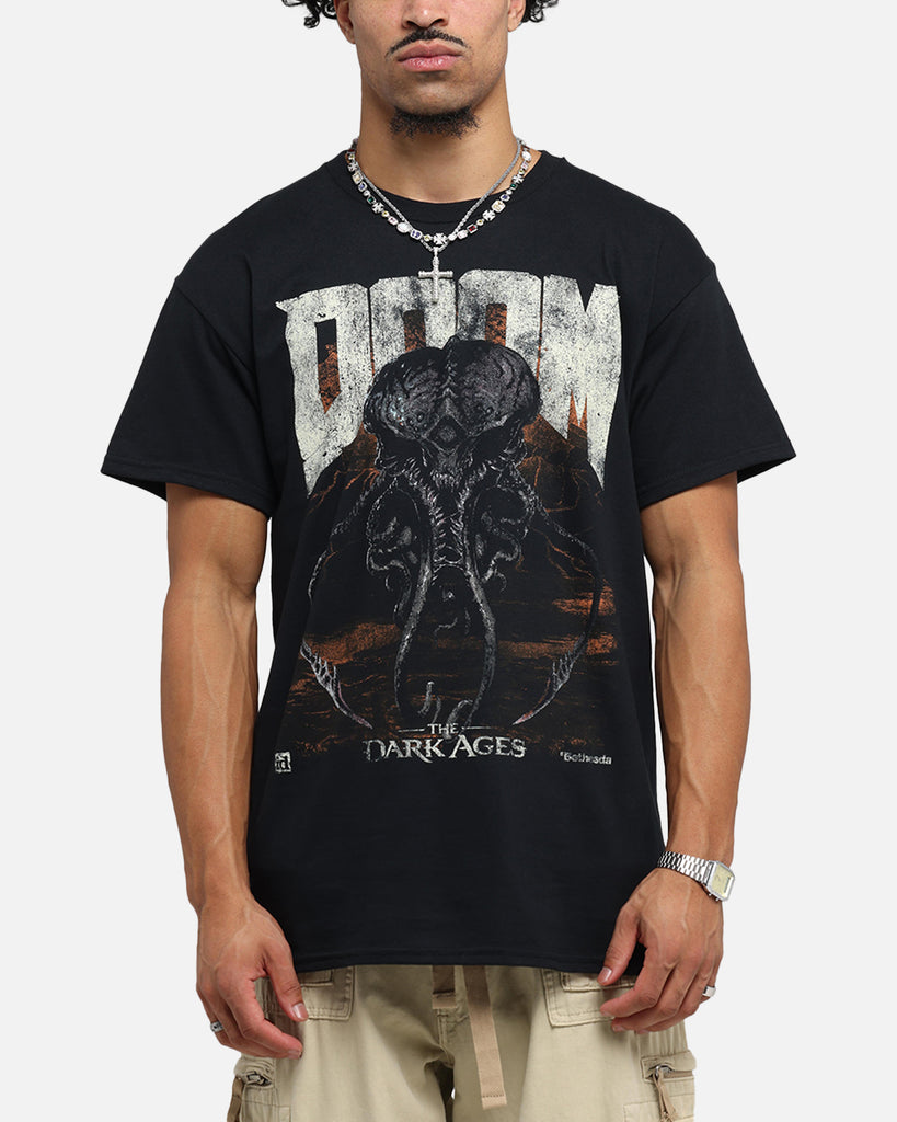 73Studio X Doom Cacodemon Metal T-Shirt Black | Culture Kings NZ