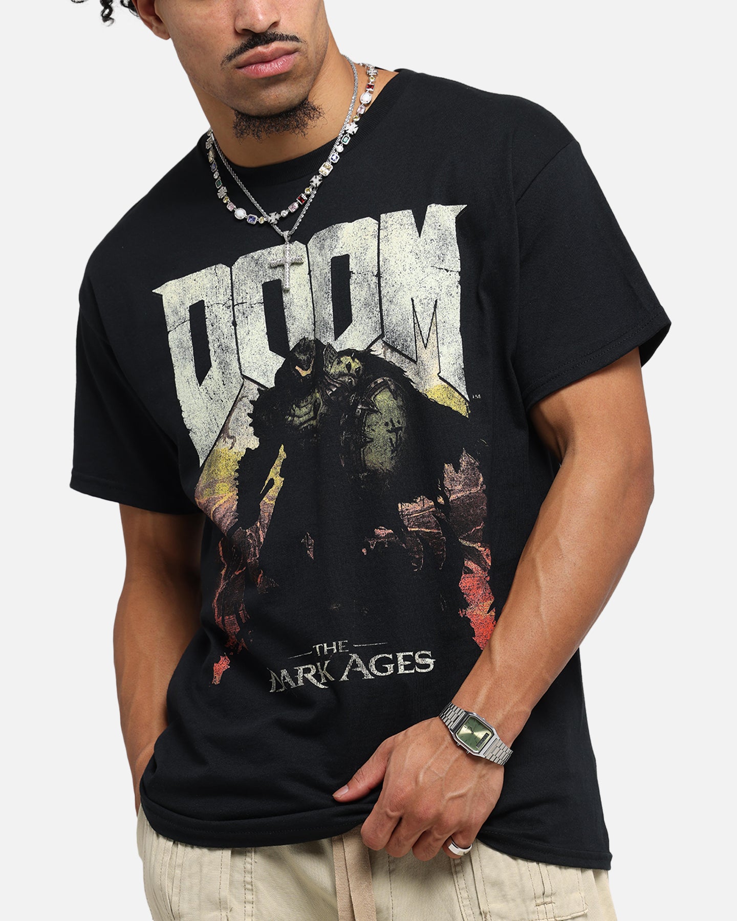 73Studio X Doom Dark Ages T-Shirt Black | Culture Kings NZ