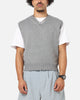 XXIII Cropped Sweater Vest Grey