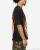 The Pokémon Collection By 73Studio Ho-Oh T-Shirt Black Acidwash