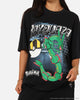 The Pokémon Collection By 73Studio Rayquaza T-Shirt Black Acidwash