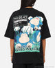 The Pokémon Collection By 73Studio Snorlax T-Shirt Black Acidwash