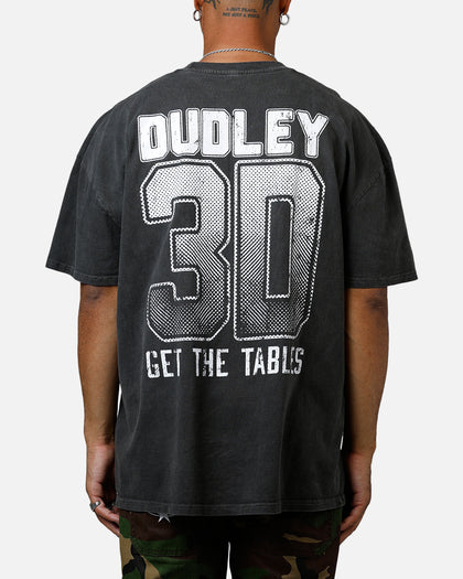 Culture Kings X WWE Dudley Boyz Ruthless Aggression Vintage T-Shirt Washed Charcoal
