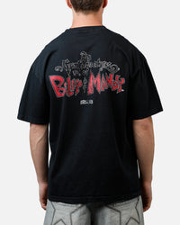 73Studio X Cartoon Network Bill & Mandy Grail Vintage T-Shirt Black Acidwash