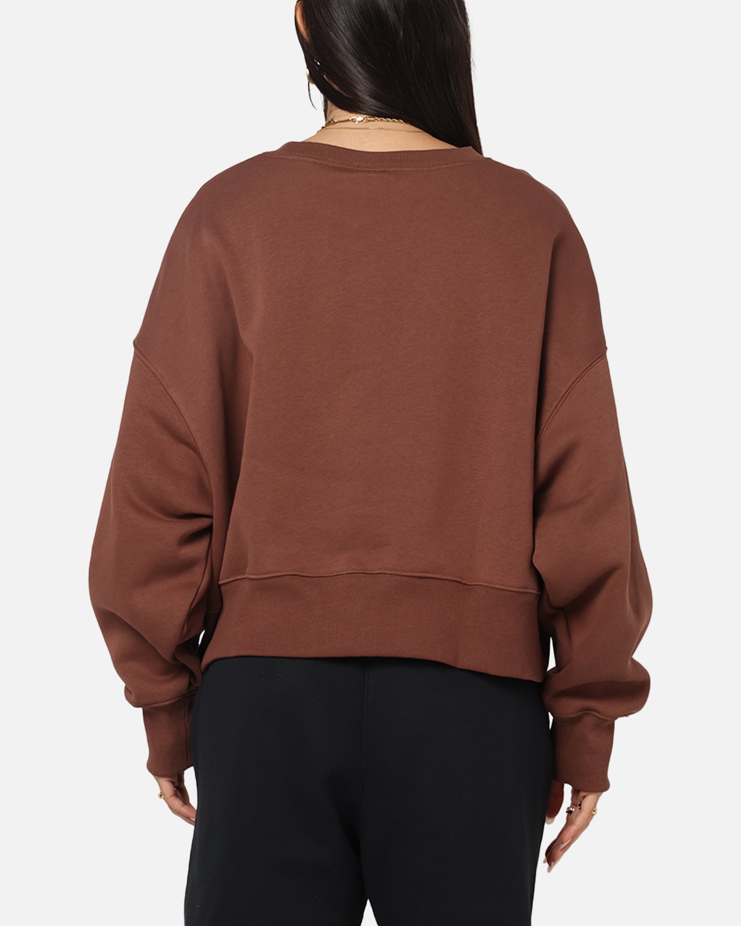 dark brown nike crewneck