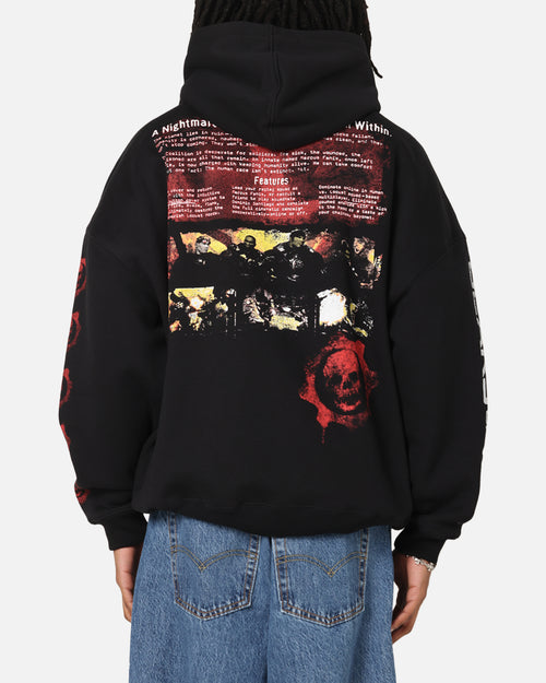 73Studio X Gears Of War '08 Gears 2 Disc Premium Hoodie Black