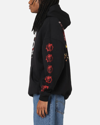 73Studio X Gears Of War '08 Gears 2 Disc Premium Hoodie Black