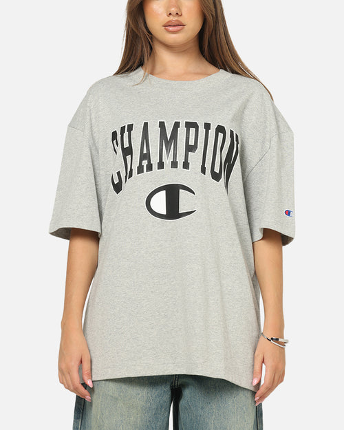 Champion CH Crew Athletic T-Shirt Grey Marle