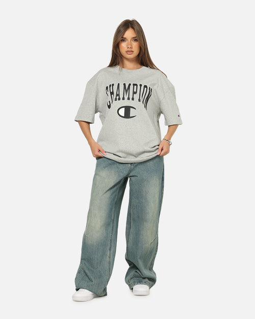 Champion CH Crew Athletic T-Shirt Grey Marle