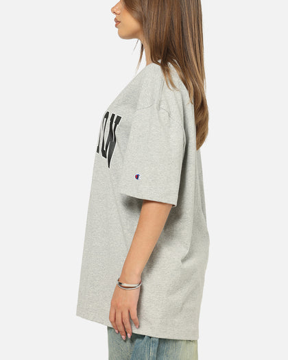 Champion CH Crew Athletic T-Shirt Grey Marle