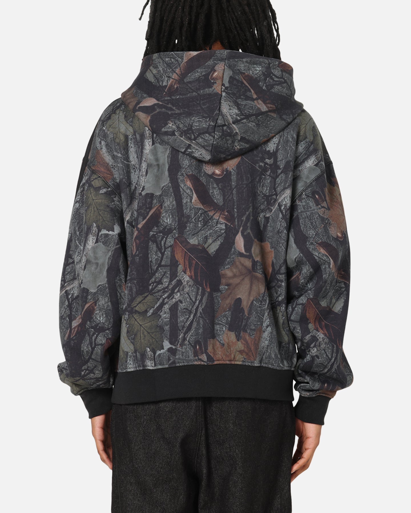 Adidas Camo Zip Up Hoodie Black | Culture Kings NZ