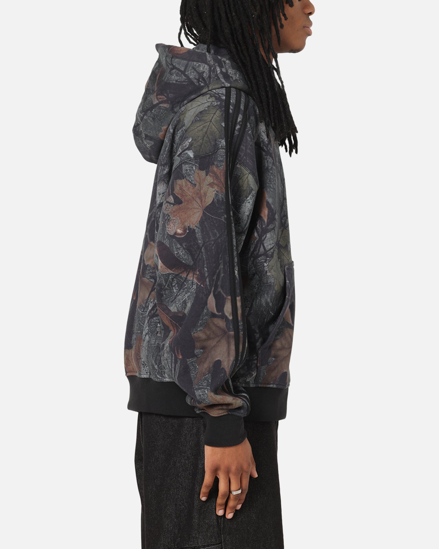 Adidas Camo Zip Up Hoodie Black | Culture Kings NZ