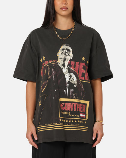 Culture Kings X WWE Gunther Summer Slam Heavy T-Shirt Black Wash