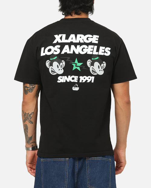 X-Large Mad Keith T-Shirt Pigment Black