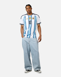 Adidas Argentina Lionel Messi 26 Home Replica Jersey Black/Blue