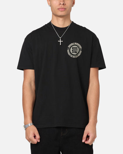 S Double Workshop Dot T-Shirt Black