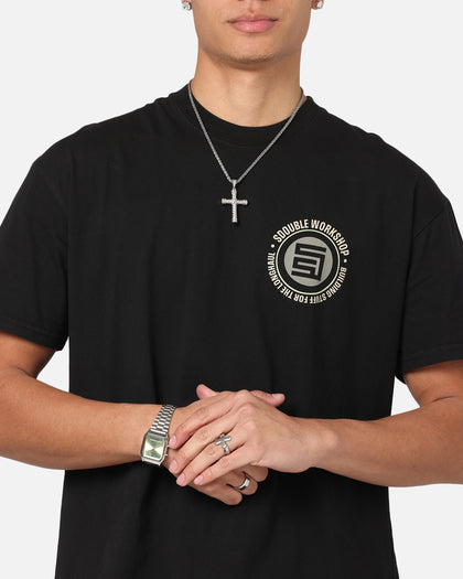 S Double Workshop Dot T-Shirt Black