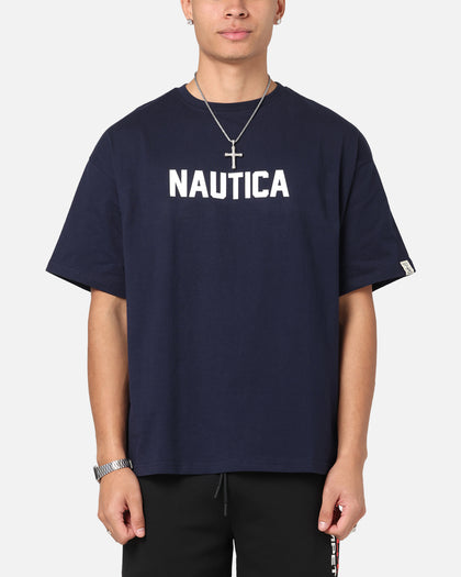 Nautica Basic Logo T-Shirt Navy