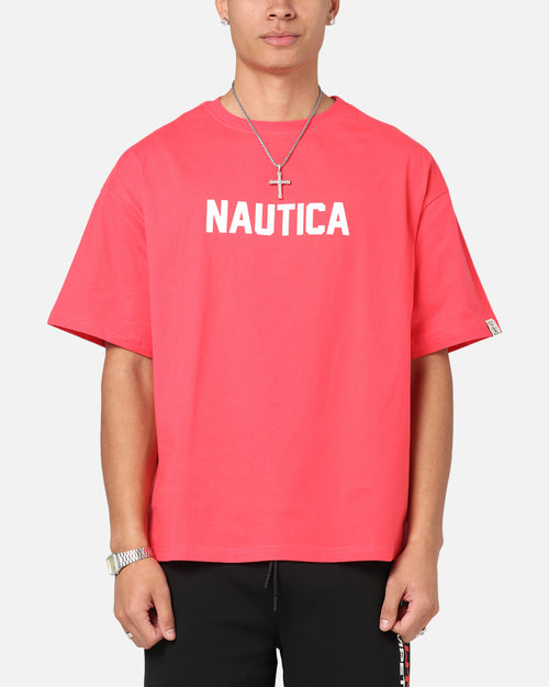 Nautica Basic Logo T-Shirt Pink