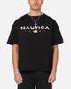 Nautica Letter Logo T-Shirt Black