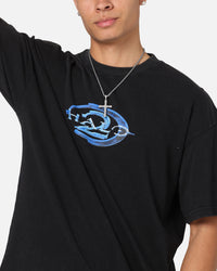 73Studio X Halo Halo 2 Vintage T-Shirt Black Acidwash