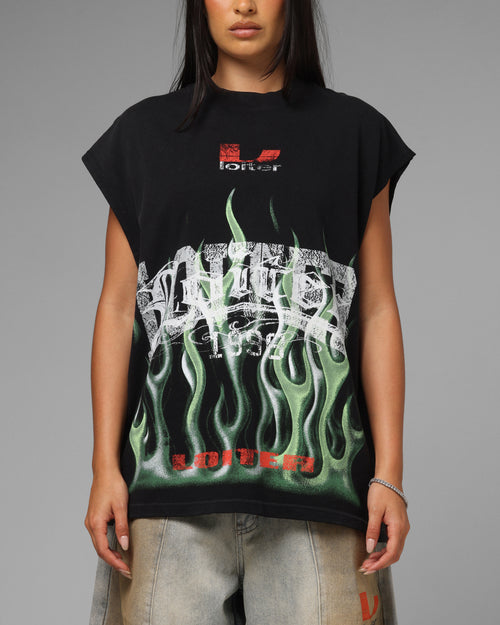 Loiter Inferno Muscle T-Shirt Black