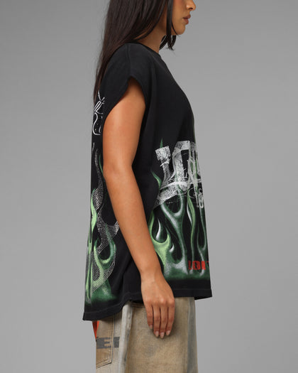 Loiter Inferno Muscle T-Shirt Black