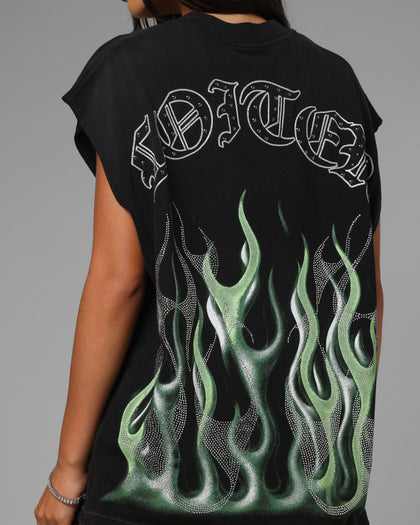 Loiter Inferno Muscle T-Shirt Black