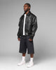 Loiter Imperial Vegan Leather Jacket Black