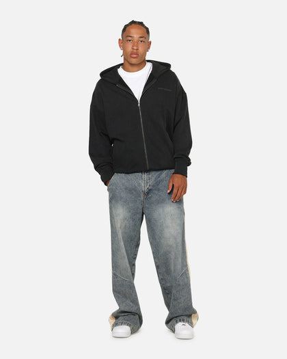 Saint Morta Crossbearer Zip Hoodie Black