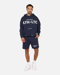 Saint Morta Athltc Hoodie Dark Royal